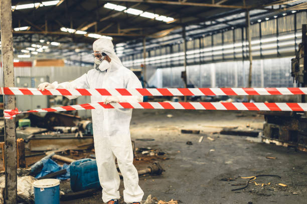 Professional Biohazard technician working in Middle River, MD